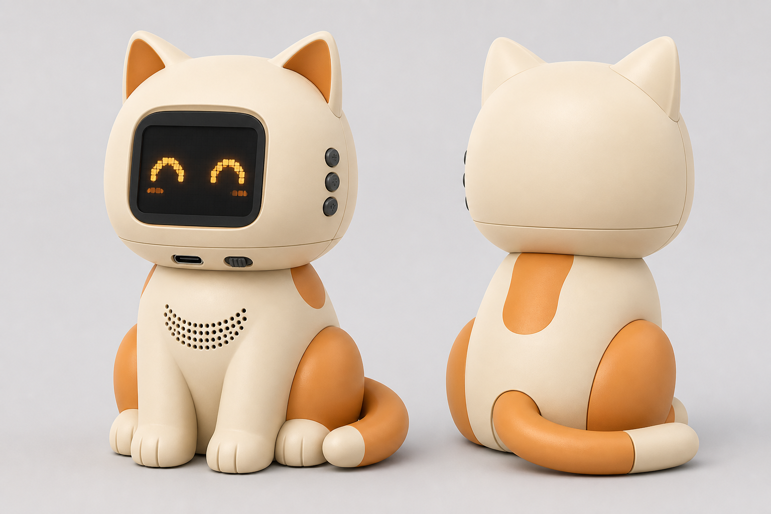 小V V2 坐姿小猫